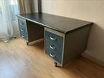 Vintage Gispen kleurodesk bureau jaren 50-60, Huis en Inrichting, Bureaus, Ophalen, Gebruikt, Bureau