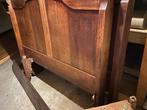 bed, Huis en Inrichting, Slaapkamer | Bedden, Ophalen, Gebruikt, Bruin, 190 cm of minder