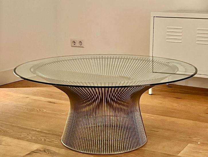 Knoll Platner Coffee Table – Iconic Design, Huis en Inrichting, Tafels | Salontafels, Zo goed als nieuw, Minder dan 50 cm, 50 tot 100 cm