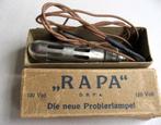 Antieke Rapa voltmeter, die neue Probierlampe, jaren 30/40, Antiek en Kunst, Antiek | Gereedschap en Instrumenten, Ophalen of Verzenden