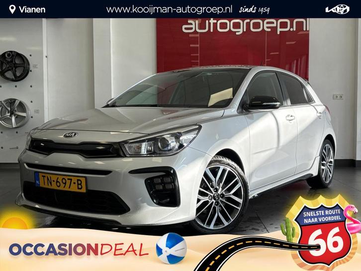 Kia Rio 1.0 TGDI GT-Line , Trekhaak , Stoel/Stuurverwarming, Auto's, Kia, Bedrijf, Te koop, Rio, ABS, Achteruitrijcamera, Airbags