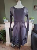 Nill's collection mooie jurk M 38 40 grijs Gratis Verzenden, Kleding | Dames, Maat 38/40 (M), Nill's collection, Verzenden, Grijs