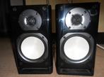 Design Onkyo D-N10BX boekenplank luidsprekers, Zo goed als nieuw, 60 tot 120 watt, Front, Rear of Stereo speakers, Ophalen