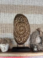 Landelijke teakhouten decoratie nieuw, Ophalen of Verzenden, Nieuw