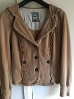 MarcCain Sports sportief jasje camel N2 in 100% katoen, Maat 38/40 (M), Verzenden, Beige, Nieuw