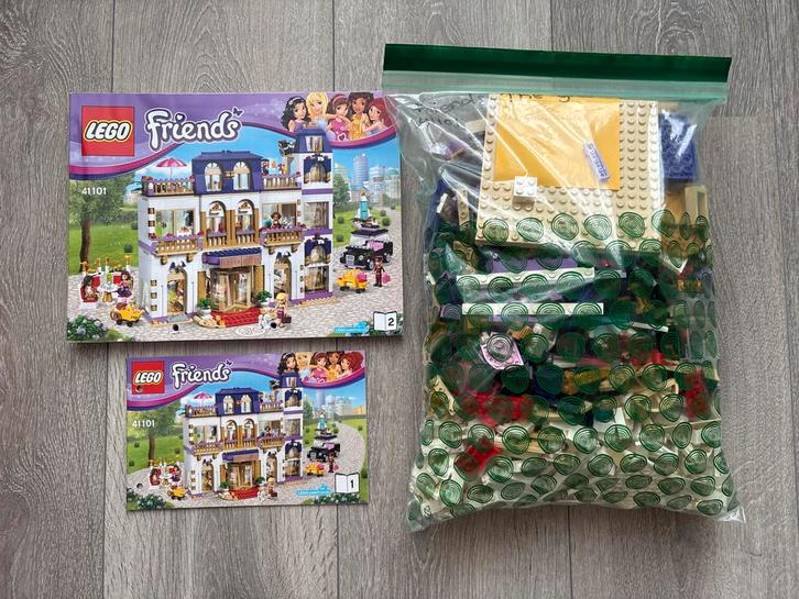 Lego Friends Grand Hotel 41101, Kinderen en Baby's, Speelgoed | Duplo en Lego, Zo goed als nieuw, Lego, Complete set, Ophalen of Verzenden