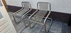 Design RVS tuin schommelbank, Tuin en Terras, Tuinstoelen, Ophalen, Zo goed als nieuw, Rvs