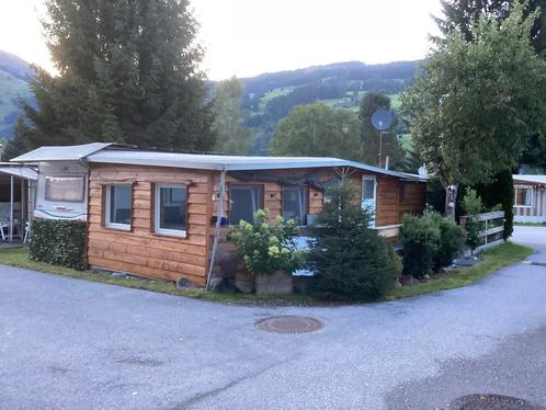 Te koop caravan met hut in Brixen im Thale, Caravans en Kamperen, Stacaravans, meer dan 6, Ophalen of Verzenden