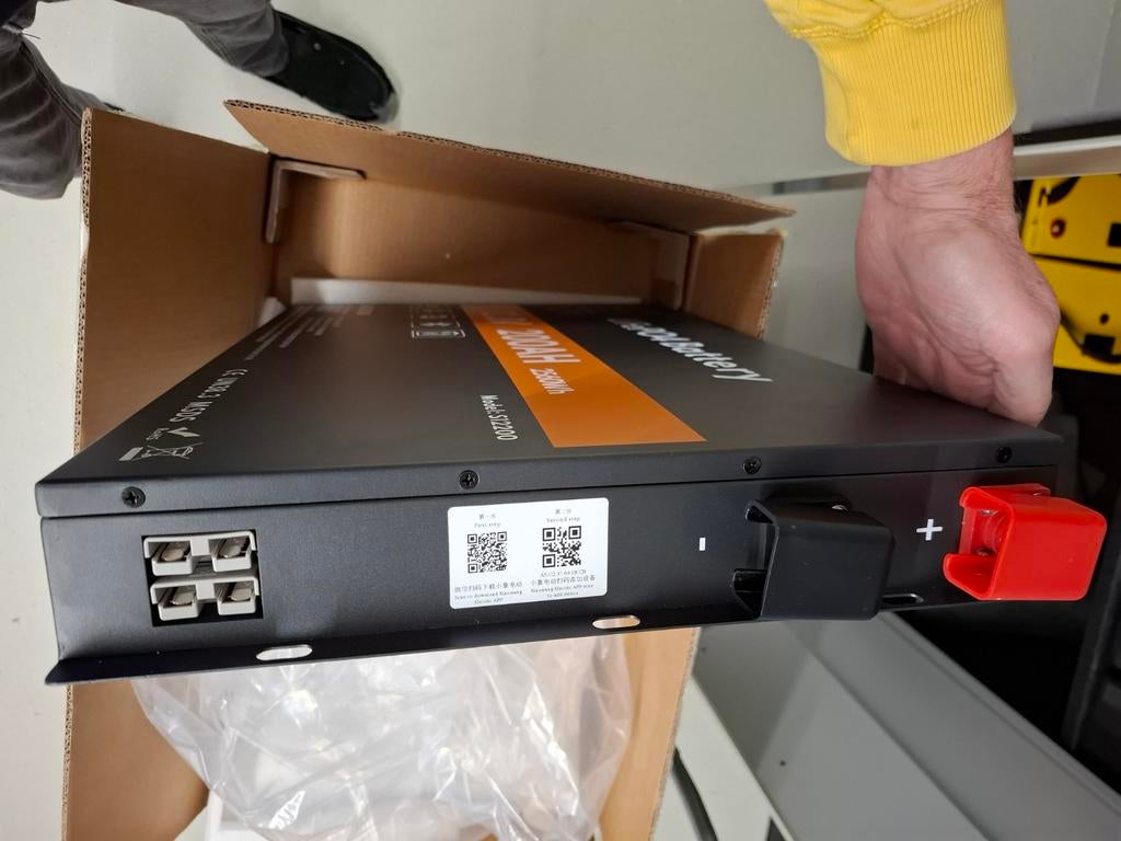 Platte lifepo 12 V 200ah batterij., Caravans en Kamperen, Camper-accessoires, Ophalen of Verzenden