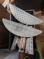 Alluminium trap beschermers, halve maantjes. 40 stuks, Overige materialen, Gebruikt, Ophalen of Verzenden, Minder dan 100 cm
