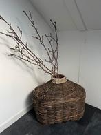 Sobere grote Leemmand, Huis en Inrichting, Ophalen, Zo goed als nieuw, Rechthoekig, Riet