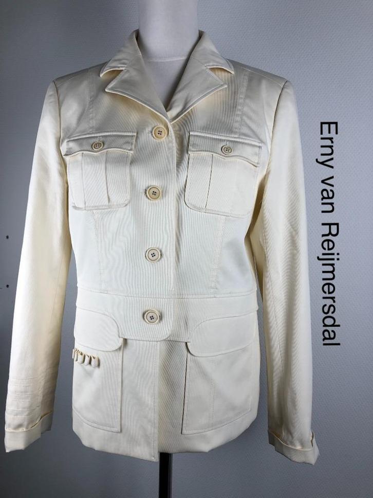 Erny van Reijmersdal Blazer  (mt: 40) 18,1/8024, Kleding | Dames, Jasjes, Kostuums en Pakken, Zo goed als nieuw, Maat 38/40 (M)