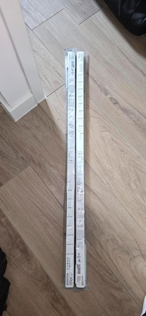 2x IKEA SCHOTTIS Verduisterend plissegordijn, Huis en Inrichting, Stoffering | Gordijnen en Lamellen, Nieuw, 150 tot 200 cm, 50 tot 100 cm