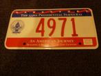 Kentekenplaat licenseplate Washington DC 1997 Clinton USA, Auto's, Gebruikt, Verzenden