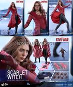 Hot toys Scarlet Witch van Civil war, Ophalen of Verzenden, Zo goed als nieuw