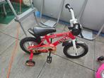 Kinderfietsje cars, Fietsen en Brommers, Fietsen | Kinderfietsjes, Ophalen, Zo goed als nieuw, Minder dan 16 inch, Zijwieltjes