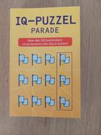IQ-puzzelparade Denksport boekje, Hobby en Vrije tijd, Denksport en Puzzels, Ophalen of Verzenden, Nieuw, Puzzelboek