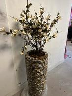 Nieuwe vaas met vol kunstbloesem magnolia echte tak zie text, Huis en Inrichting, Woonaccessoires | Vazen, Nieuw, Ophalen of Verzenden