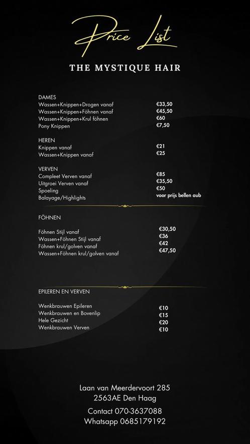 Kapper, Tickets en Kaartjes, Kortingen en Cadeaubonnen, Eén persoon, Overige typen, Cadeaubon