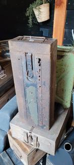 Duitse wo2 7.5cm kwk kist te koop, Verzamelen, Ophalen of Verzenden, Landmacht, Duitsland, Kist of Geocache