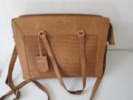 Burkely Croco Caia leren laptoptas, Ophalen of Verzenden, 15 inch, Gebruikt, Schoudertas