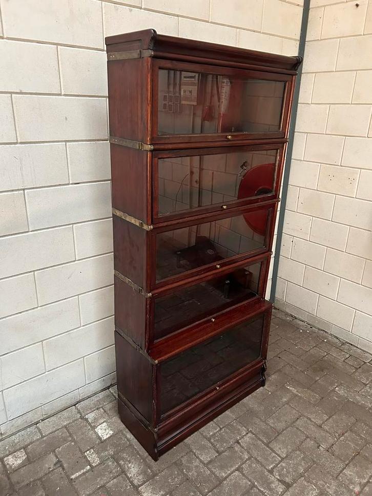 Antieke Globe Wernicke Boekenkast, Huis en Inrichting, Kasten | Boekenkasten, Gebruikt, 100 tot 150 cm, 150 tot 200 cm, 25 tot 50 cm