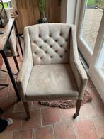 6 Eetkamerstoelen op Wieltjes, Ophalen, Gebruikt, Overige kleuren, Stof