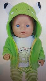 3 delig setje voor babyborn of poppen tot 43 cm, Ophalen of Verzenden, Nieuw, Babypop