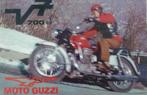 Folder MOTO GUZZI V7 700CC 1969, Motoren, Handleidingen en Instructieboekjes, Moto Guzzi