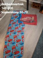 Cars Dekbedovertrek 140x200 + kussensloop, Eenpersoons, Dekbedovertrek, Ophalen of Verzenden, Zo goed als nieuw