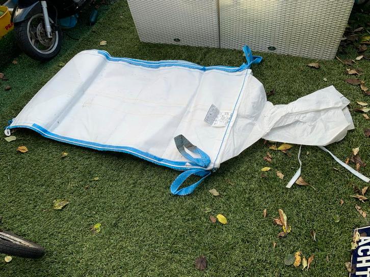 Big Bag / FIBC - 1250 kg - Goede Staat - Zak voor Opslag/Tra, Tuin en Terras, Overige Tuin en Terras, Nieuw, Ophalen of Verzenden