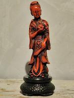 Guanyin beeldje. Specksteen, Gebruikt, ., Ophalen of Verzenden, .