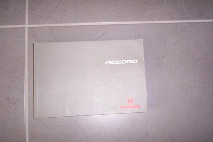 Gebruikershandleiding voor HONDA ACCORD  1997/2002, Auto diversen, Handleidingen en Instructieboekjes, Ophalen of Verzenden