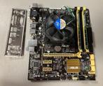 Asus b85M-G + i3-4130 + 8GB, Gebruikt, DDR3, Ophalen of Verzenden, Micro-ATX