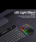 Draadloze muis met LED-lampje, Verzenden, Nieuw, Draadloos, Muis