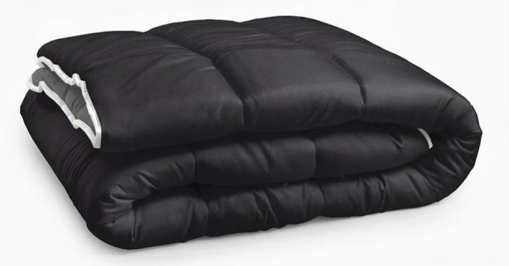 Emsa dekbed all-in one black/anthracite 240 x 200 cm, Huis en Inrichting, Slaapkamer | Beddengoed, Nieuw, Deken of Dekbed, Tweepersoons