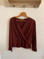 Bordeaux Rode Blouse - H&M, Kleding | Dames, Blouses en Tunieken, Ophalen of Verzenden, Zo goed als nieuw, Maat 38/40 (M), Rood