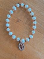 Zoetwaterparel armband uit Italië Diva Gioielli, Ophalen of Verzenden, Nieuw, Zilver