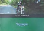 Folder TRIUMPH Classic Motorcycles 2004, Motoren, Handleidingen en Instructieboekjes, Ophalen of Verzenden, Triumph