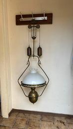 Antiek olielamp (nu elektrisch) Matador Brenner fitting, Ophalen, Gebruikt