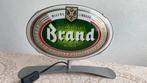 Brand bier reclame lichtbord lichtbak, Verzamelen, Ophalen of Verzenden, Zo goed als nieuw, Reclamebord, Plaat of Schild, Brand