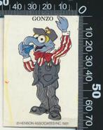 Sticker: The Muppets - Gonzo (2), Ophalen of Verzenden, Zo goed als nieuw, Strip of Tekenfilm