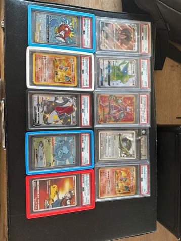 Pokemon Slabs te koop/ruil! beschikbaar voor biedingen