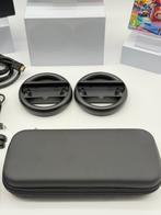 NINTENDO SWITCH NIEUW MODEL 2023 V2 MARIO KART+STUURTJES, Spelcomputers en Games, Met 2 controllers, Ophalen of Verzenden, Zo goed als nieuw