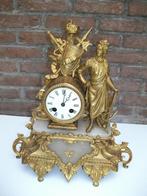 Antieke brons vergulde Pendule Willem Tell, Ophalen
