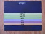 Citroen Bestelwagens folder 1976, Ophalen of Verzenden, Zo goed als nieuw, Citroën