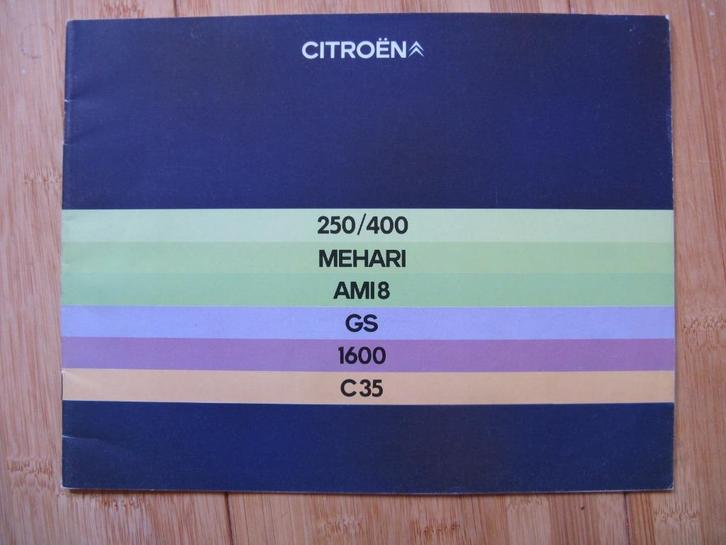 Citroen Bestelwagens folder 1976, Boeken, Auto's | Folders en Tijdschriften, Zo goed als nieuw, Citroën, Ophalen of Verzenden