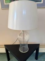 2x glazen lamp, Huis en Inrichting, Ophalen, Zo goed als nieuw, Glas, 50 tot 75 cm