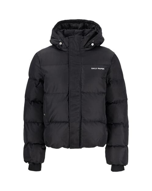 Daily paper puffer unisex, Kleding | Heren, Jassen | Winter, Zo goed als nieuw, Maat 46 (S) of kleiner, Zwart, Ophalen of Verzenden