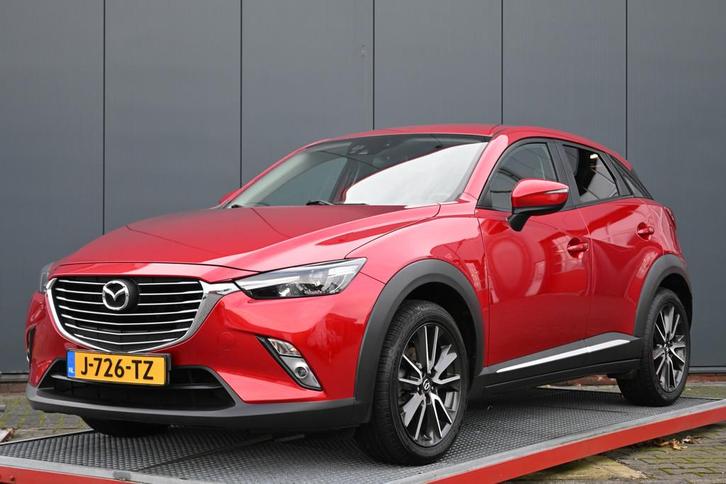 Mazda CX-3 2.0 SkyActiv-G 120 GT-M trekhaak camera, Auto's, Mazda, Bedrijf, Te koop, CX-3, ABS, Achteruitrijcamera, Adaptive Cruise Control